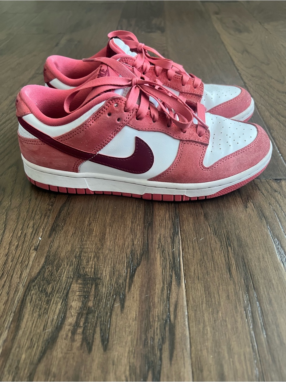 Nike Men’s Low Shoes - Red/White